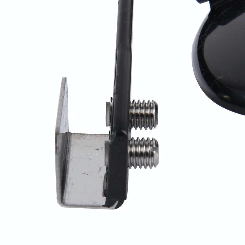 Vehicle Front Blind Area Wide-angle Adjustable Right Side Observation Mirror(Black)