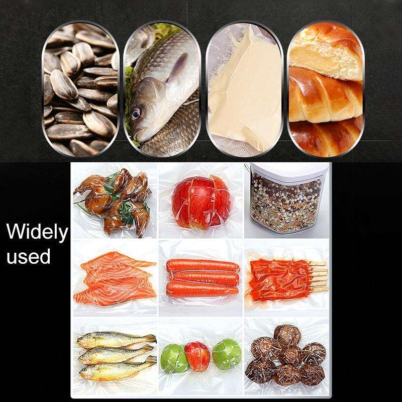Automatic Vacuum Sealer Household Food Preservation Packaging Machine, Plug Specification:US Plug...