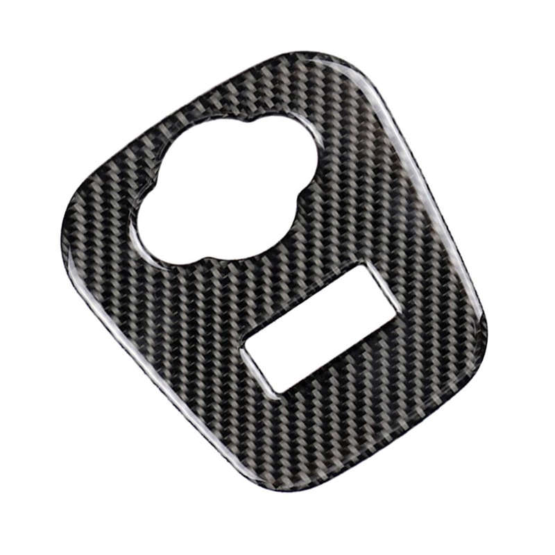 Car F Chassis Cigarette Lighter Cover Panel Carbon Fiber Decorative Sticker for BMW Mini Cooper F...
