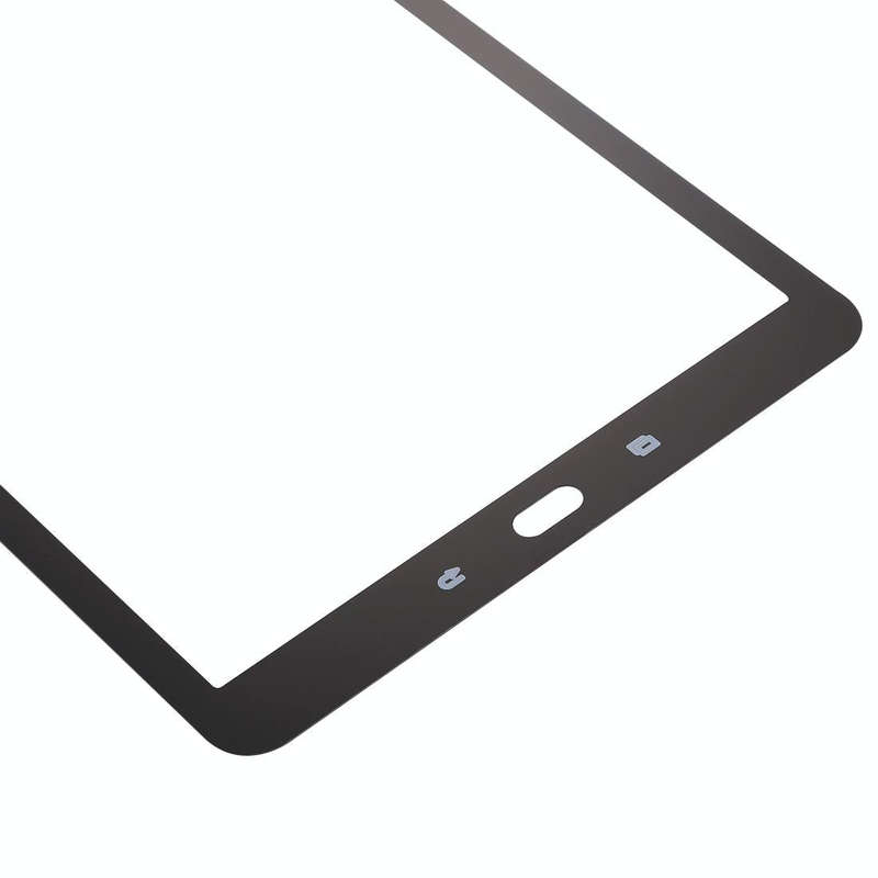 For Galaxy Tab S2 9.7 / T810 / T813 / T815 / T820 / T825 Front Screen Outer Glass Lens (Black)