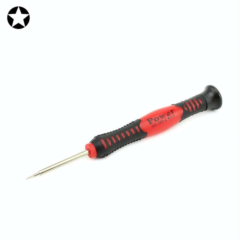 JIAFA JF-607-0.8 Pentalobe 0.8 Screwdriver for iPhone Charging Port Screws(Red)
