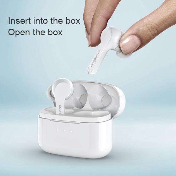 ANKER soundcore TWS Bluetooth 5.0 Binaural Wireless Bluetooth Earphone with Charging Box(White)