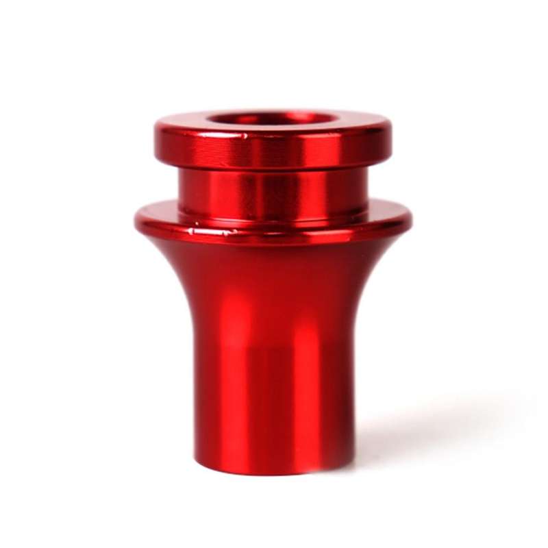 Car Gear Head Adapter Gear Lever Base Connector Stopper M12x1.25 with 3 Copper Adapter (Red)