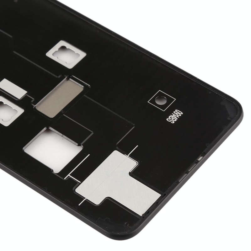 For Xiaomi Mi Mix 3 Middle Frame Bezel Plate with Side Keys(Black)