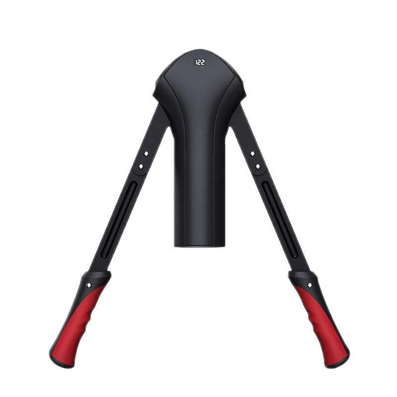 Home Fitness Adjustable Arm Machine Chest Muscle Arm Exercise Grip Machine with LCD Display(Dynam...