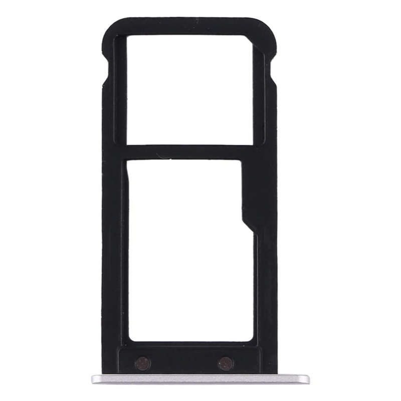 SIM Card Tray + Micro SD Card Tray for Huawei MediaPad M3 8.4 (4G Version) (Silver)