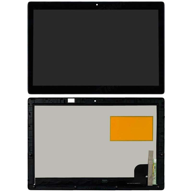 OEM LCD Screen for Lenovo ideaPad MIIX 510 Digitizer Full Assembly With Frame (Black)
