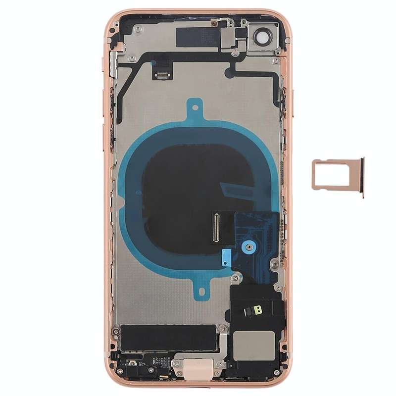 Battery Back Cover Assembly with Side Keys & Vibrator & Speaker Ringer Buzzer & Power Button + Vo...