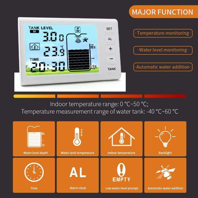 Underground Open Measurement Ultrasonic Liquid Level Meter(TS-FT001)