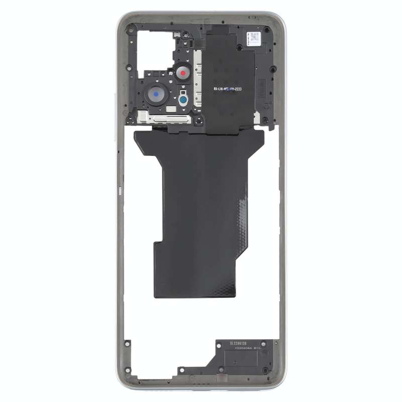 For Xiaomi Redmi Note 11T Pro / Note 11T Pro+ / Poco X4 GT Middle Frame Bezel Plate (Silver)