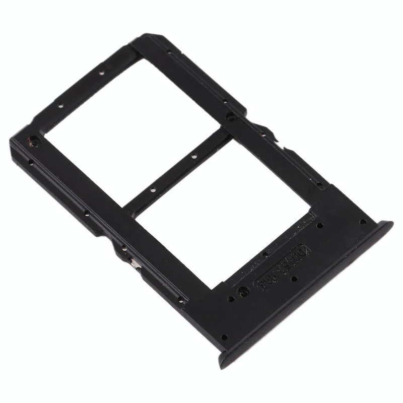 For OPPO Reno Z SIM Card Tray + SIM Card Tray (Black)