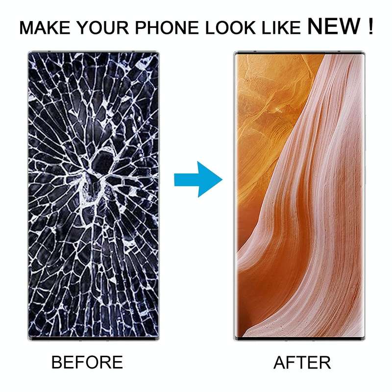 For ZTE Axon 40 Ultra A2023P A2023PG AMOLED Material LCD Screen with Digitizer Full Assembly (Black)