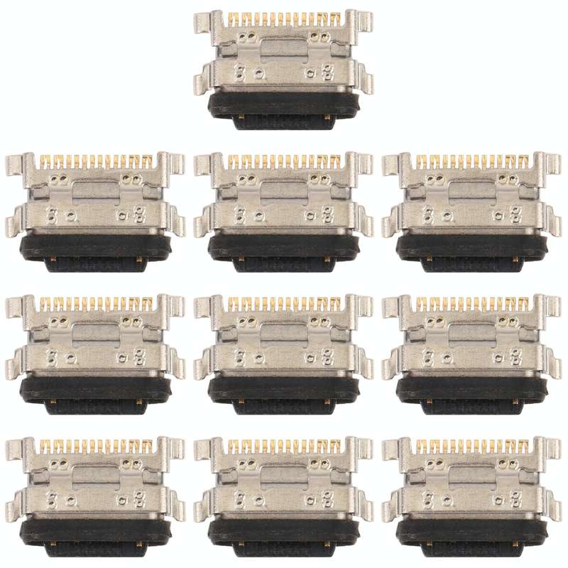 10 PCS Charging Port Connector for Xiaomi Redmi K30 Pro / Poco F2 Pro