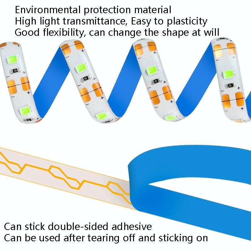 3m Non-waterproof Plant Growth Lamp LED Light Strip Hand Sweep Dimming Full Spectral Plant Fill L...