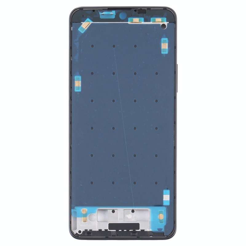 Front Housing LCD Frame Bezel Plate for Xiaomi Redmi K50 / Redmi K50 Pro(Black)