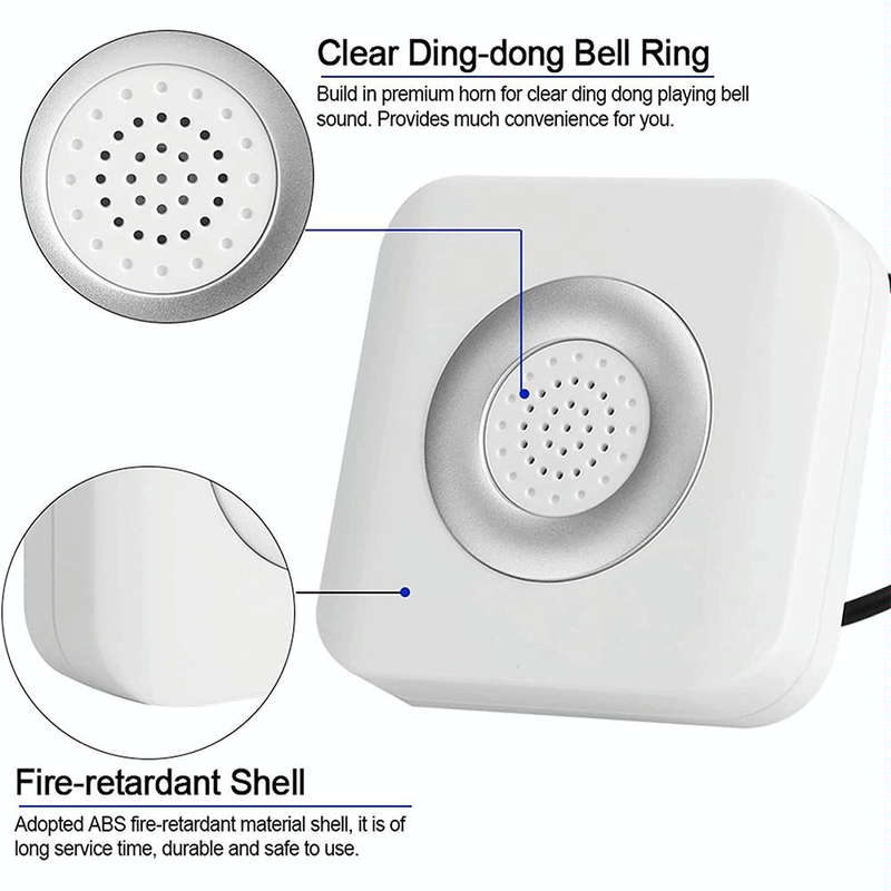 Alarm Wire Access Control Door Bell for Home Office Access Control System, DC 12V