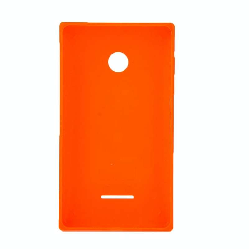 Solid Color Battery Back Cover for Microsoft Lumia 532(Orange)