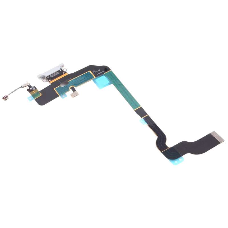 Original Charging Port Flex Cable for iPhone XS (White)