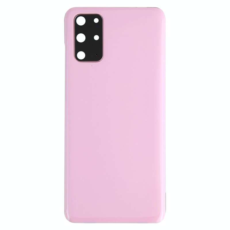 For Samsung Galaxy S20+ Battery Back Cover with Camera Lens Cover (Pink)