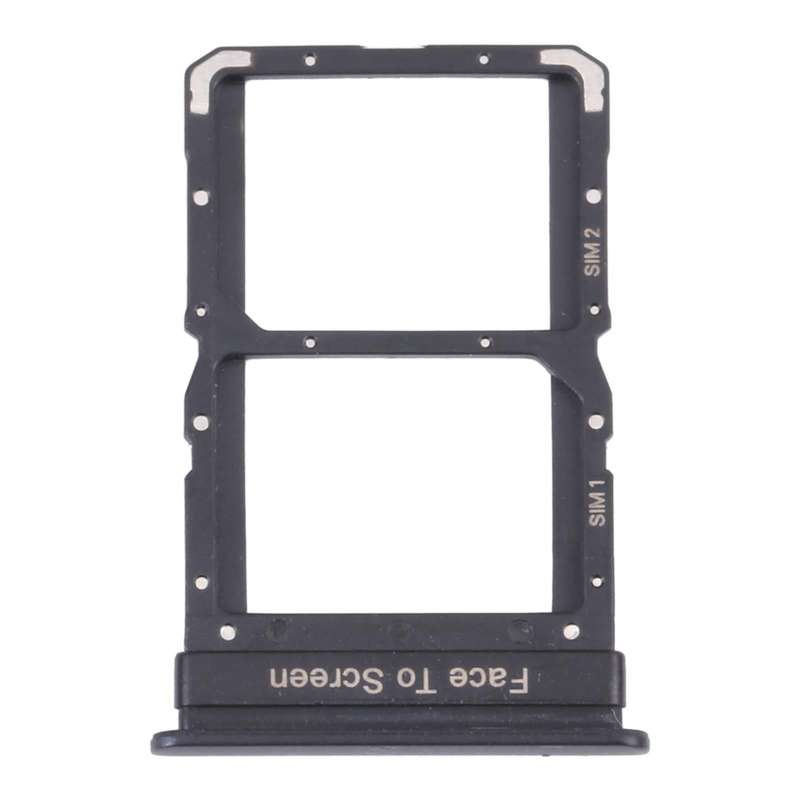 SIM Card Tray + SIM Card Tray for Xiaomi Redmi Note 10 Pro 5G / Poco X3 GT(Black)