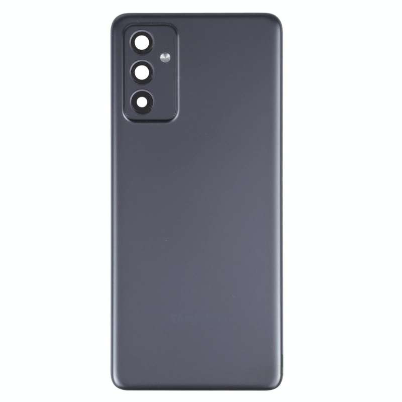For Samsung Galaxy A82 Battery Back Cover With Camera Lens (Black)