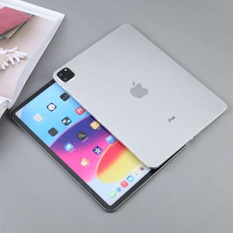 For iPad Pro 12.9 2022 Color Screen Non-Working Fake Dummy Display Model (Silver)