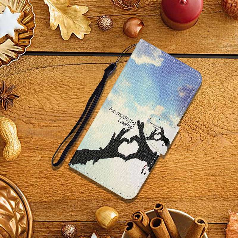 For Samsung Galaxy A32 5G Colored Drawing Pattern Horizontal Flip Leather Case with Holder & Card...