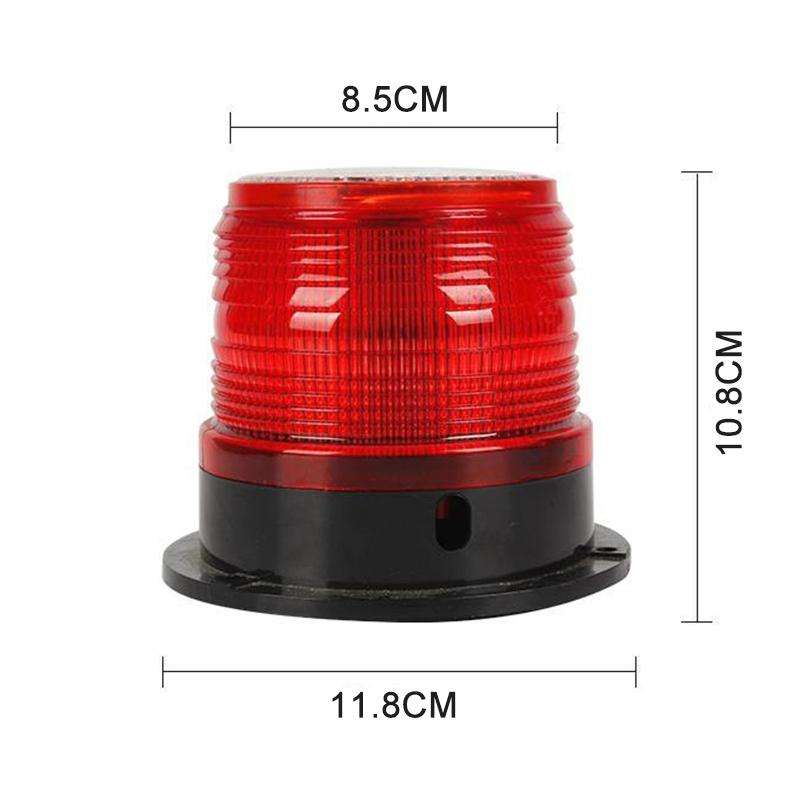 Car Solar Charging Warning Light (White)
