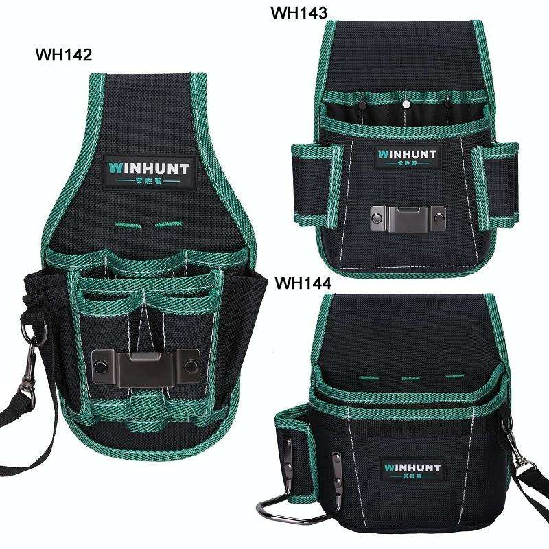 WINHUNT Multifunctional Canvas Electrician Tool Durable Storage Bag, Series: WH142