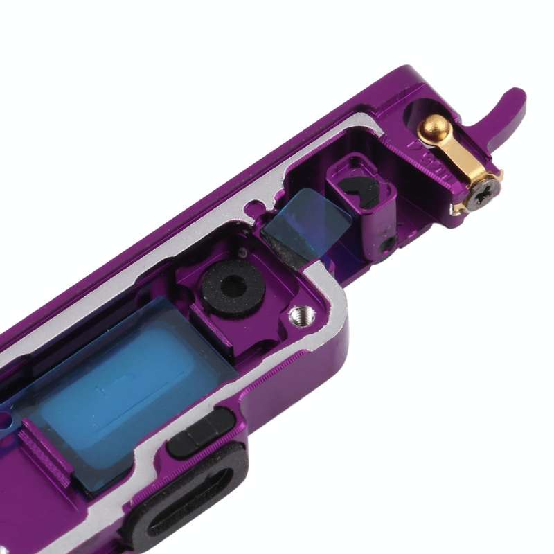 For OPPO Reno / Reno 5G Front Camera Slide Lens Frame (Purple)