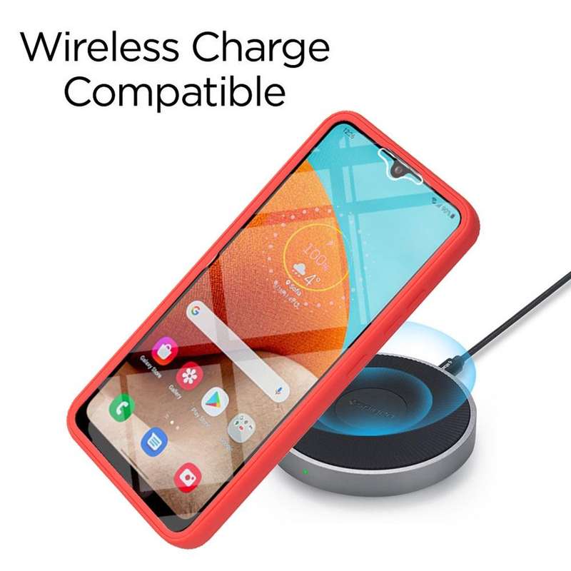 For Samsung Galaxy A32 4G Acrylic + TPU 360 Degrees Full Coverage Shockproof Phone Case(Black)