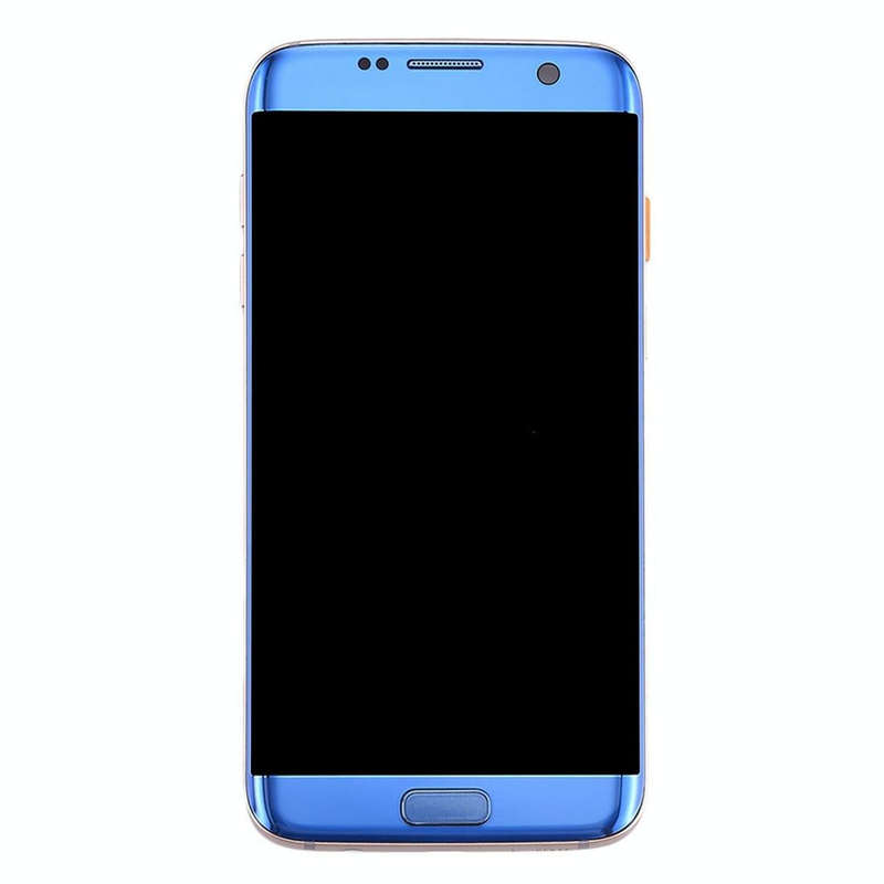 Original LCD Screen and Digitizer Full Assembly with Frame & Charging Port Board & Volume Button ...