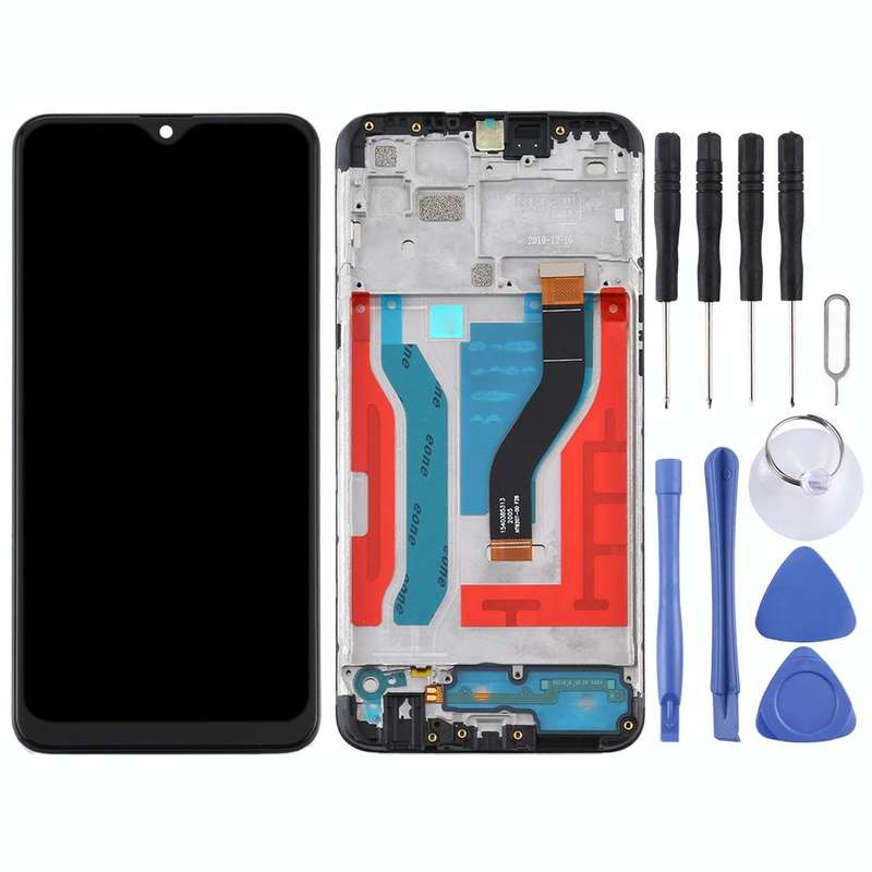 OEM LCD Screen for Samsung Galaxy A10s Digitizer Full Assembly with Frame (Black)
