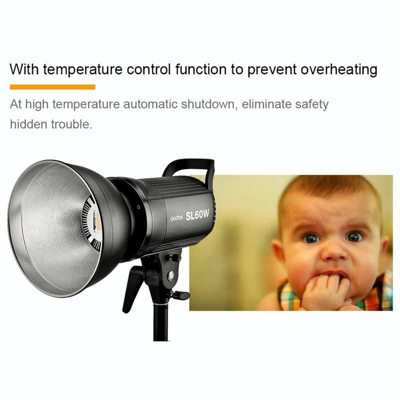 Godox SL60W LED Light Studio Continuous Photo Video Light(UK Plug)