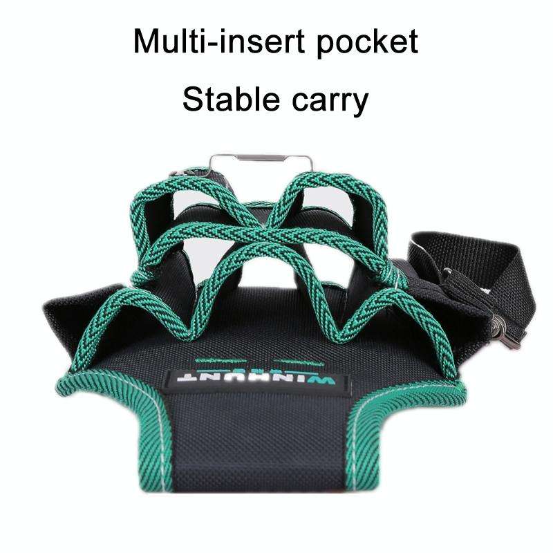 WINHUNT Multifunctional Canvas Electrician Tool Durable Storage Bag, Series: WH142
