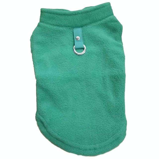 Winter Polar Flannel Pet Clothes French Bulldog Coat Pug Costumes Jacket for Dogs for Puppy Dogs,...