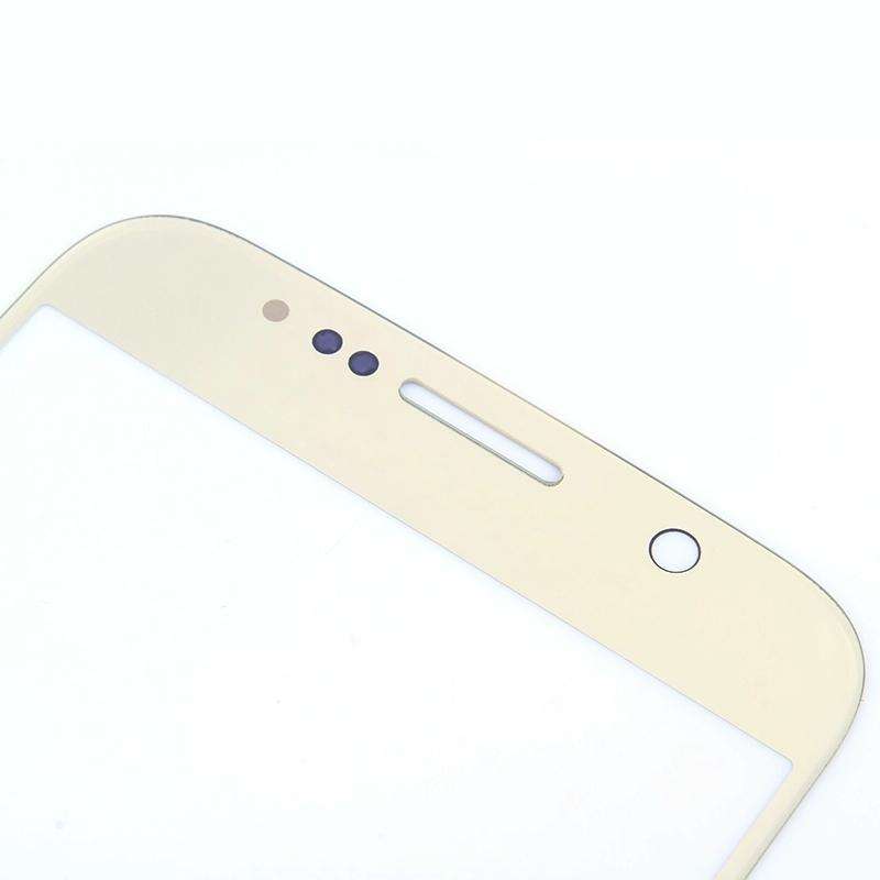 For Samsung Galaxy S6 / G920F 10pcs Front Screen Outer Glass Lens (Gold)