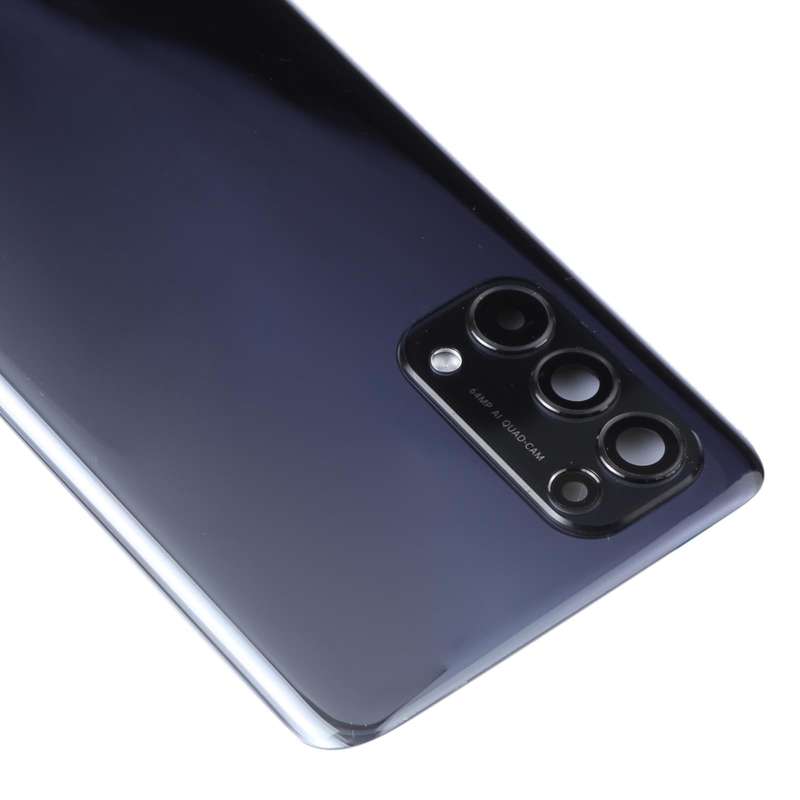 For OPPO Reno5 5G / Find X3 Lite PEGM00, PEGT00, CPH2145 Original Battery Back Cover (Black)