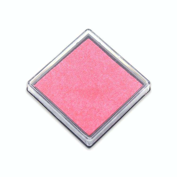 5 PCS Creative Color Ink Pad Small Ink Pad, Size:4x4cm(Pink)