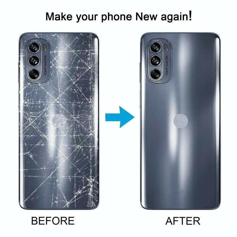 For Motorola Moto G62 India Original Battery Back Cover(Grey)