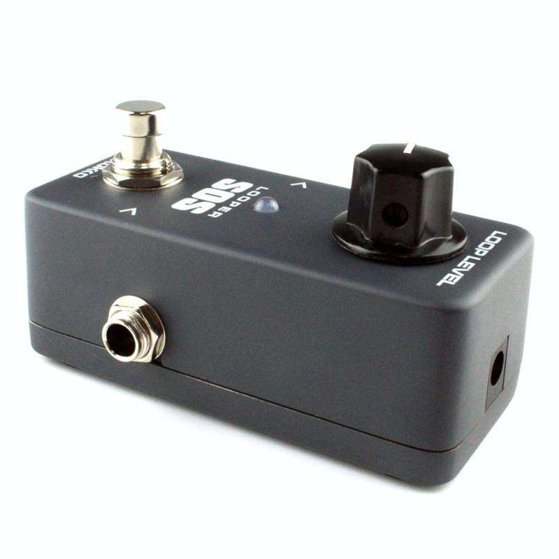 KOKKO FLP2 Mini SOS Looper Guitar Loop Recording Monoblock Effects Pedal(Black)