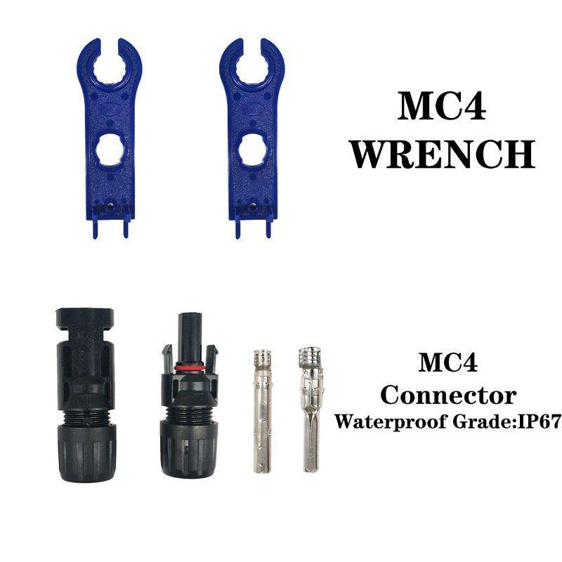 Photovoltaic Connector Crimping Pliers Solar Panel Installation Tools, Model: Set 4