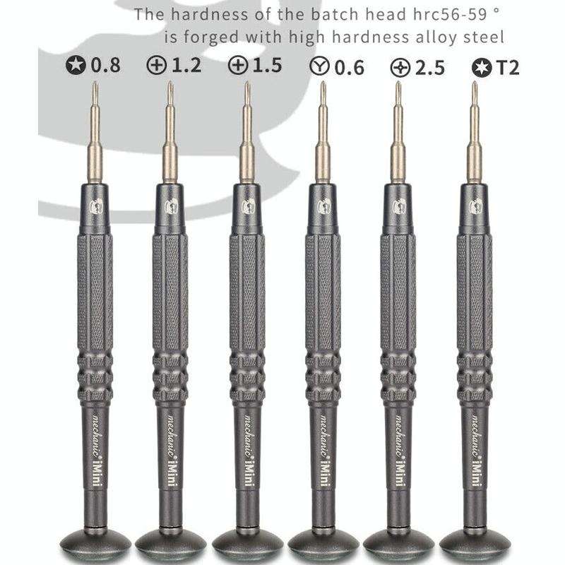 MECHANIC iMini Series Mobile Phone Repair Glasses Screw Batch Clock Tool, Series: Triangle 0.6