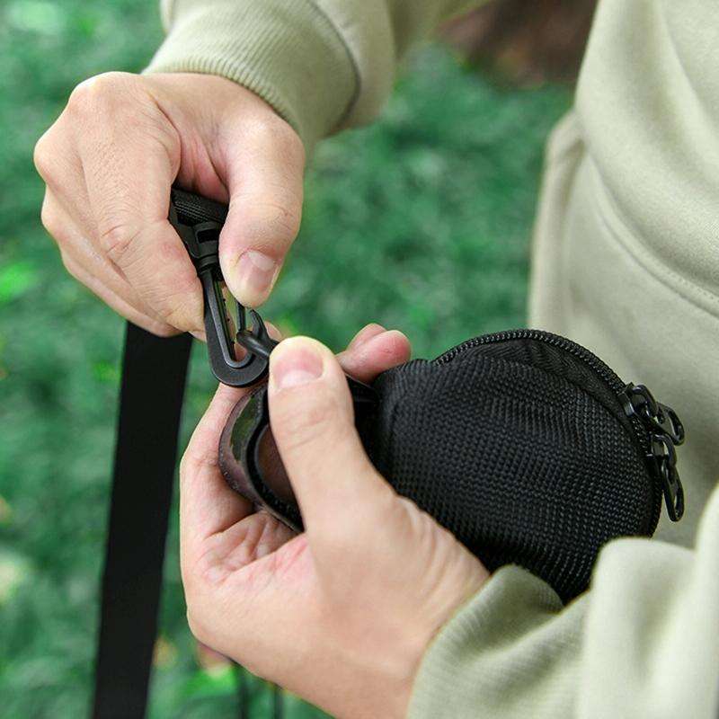 For JBL FLIP5/6/7 Speaker Bicycle Front Bag Outdoor Riding Audio Messenger Shoulder Bag(Black)