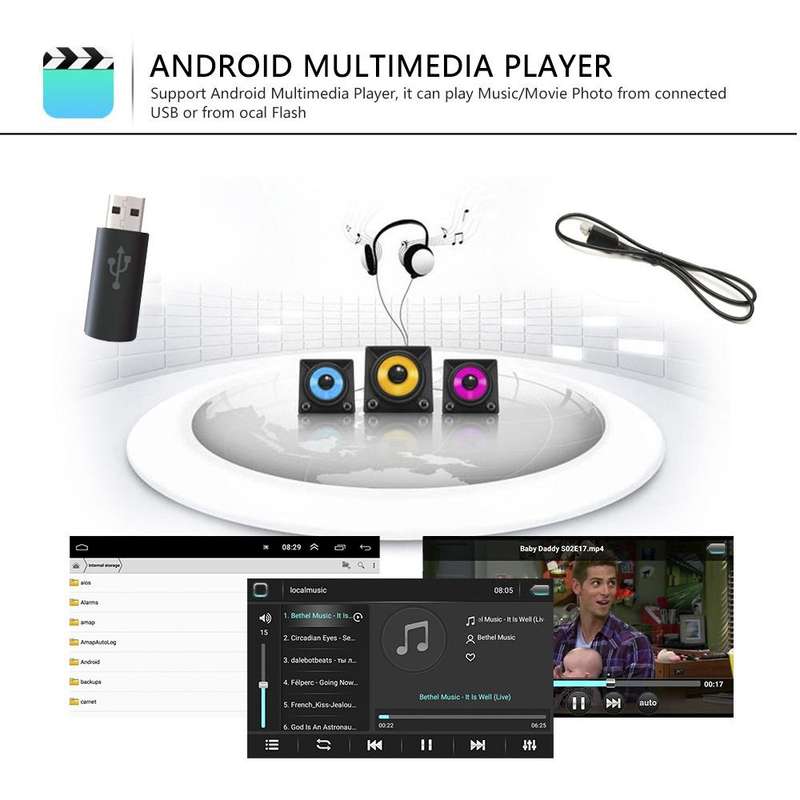 A2742 For Volkswagen 7-inch 1+16G Android Car Navigation Central Control Large Screen Player With...