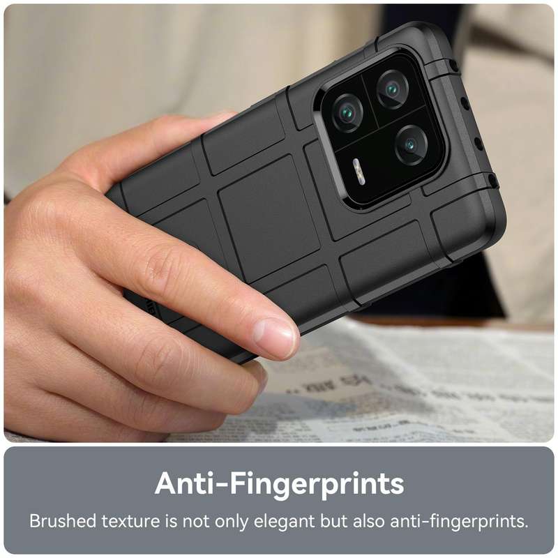For Xiaomi 13 Pro Full Coverage Shockproof TPU Phone Case(Black)