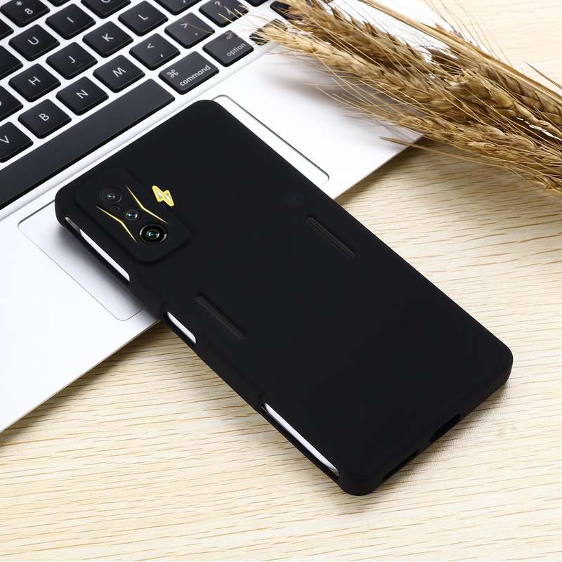 For Xiaomi Poco F4 GT / Redmi K50 Gaming Pure Color Liquid Silicone Shockproof Full Coverage Phon...