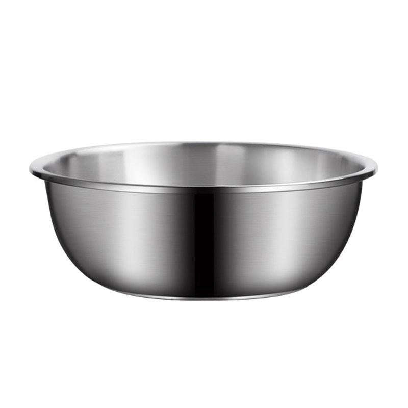18cm 304 Stainless Steel Basin Home Multifunctional Soup Bow