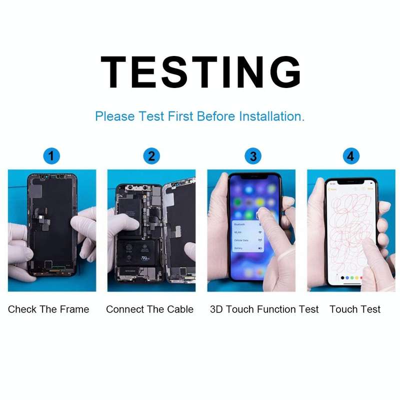 GX Soft OLED LCD Screen for iPhone XS with Digitizer Full Assembly