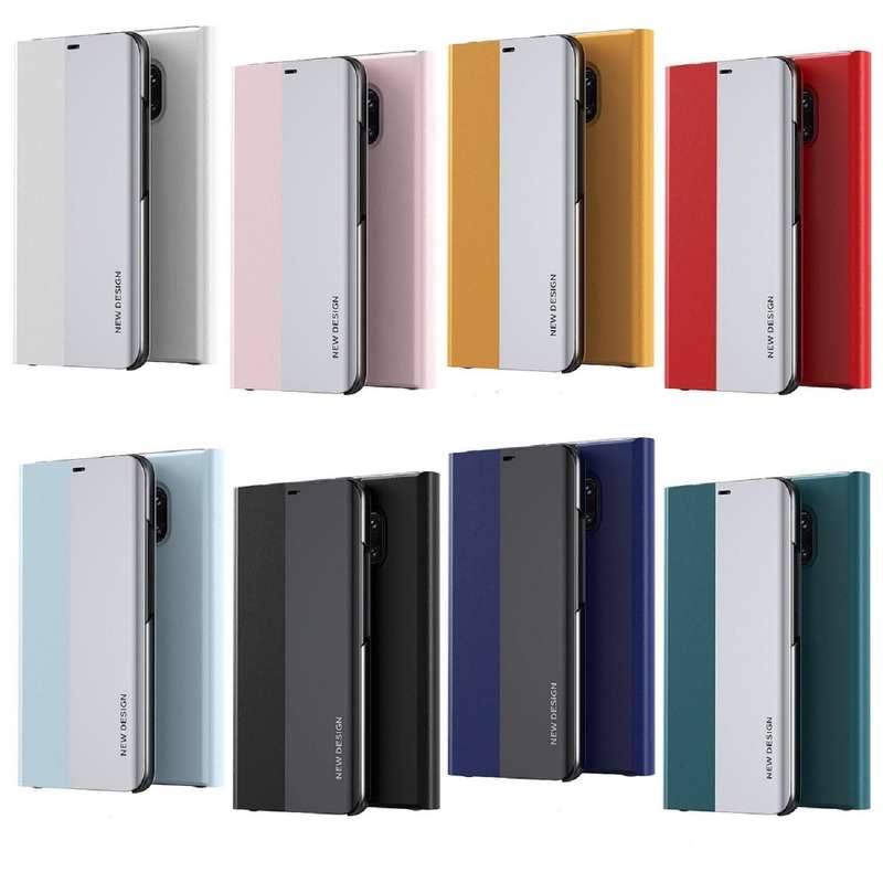 For Huawei P30 Pro Side Electroplated Dormant Ultra-Thin Horizontal Flip Leather Case with Holder...